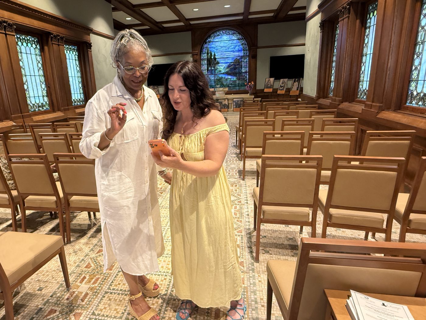 The National Votes for Women Trail historic marker honoring Jewelia Galloway Higgins