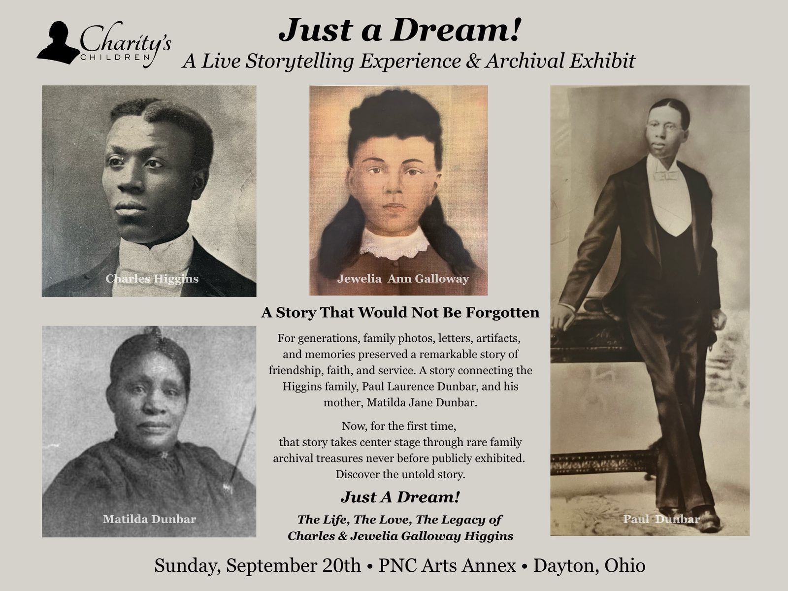 Just a Dream event poster